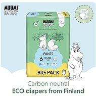 Muumi Baby Pants Junior size 6 (52 pcs) - Eco-Frendly Nappy Pants