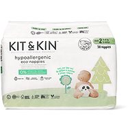 Kit & Kin Eko Naturally Dry Nappies size 2 (38 pcs) - Disposable Nappies