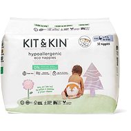 Kit & Kin Eko Naturally Dry Nappies size 4 (32 pcs) - Disposable Nappies