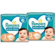 PAMPERS Active Baby vel. 3 (304 ks) - Disposable Nappies
