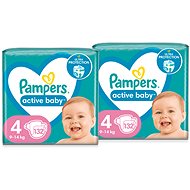 PAMPERS Active Baby vel. 4 (264 ks) - Disposable Nappies