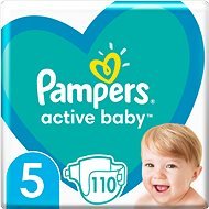 PAMPERS Active Baby size 5 (110 pcs) - Disposable Nappies