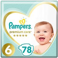 PAMPERS Premium Care, 6-os méret (78 db) - Pelenka