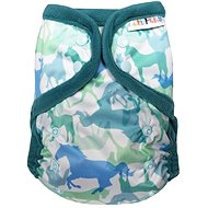 BREBERKY cloth diapers without wings - Wild horses PAT - Nappies