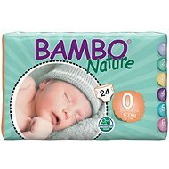 BAMBO NATURE 0 Premature 1-3 kg, 24 pcs - Disposable Nappies