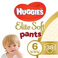 HUGGIES Elite Soft Pants XXL veľ. 6 Giga Box (38 ks) - Plienkové nohavičky