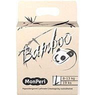 MonPeri Bamboo EKO L (4) 19 db - Öko pelenka