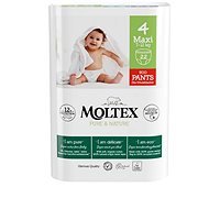 MOLTEX Naťahovacie plienkové nohavičky Maxi, 7 – 12 kg (22 ks) - Eko plienkové nohavičky
