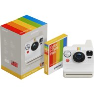 Polaroid Now Gen 3 Pebble White Set with colour film (8 photos) - Instant Camera