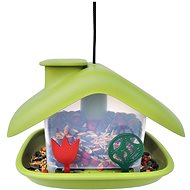 Plastia Feeder House, Green - Bird Feeder