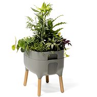 Plastia Low Growing Pot, Urbalive, Antracit sv. - Flower Pot