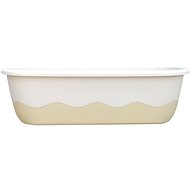 Plastia MARETA 60, sv. ivory + dark. Ivory - Flower Box