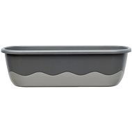 Plastia MARETA 60, tm. anthracite + sv. anthracite - Flower Box