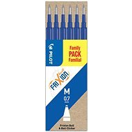 PILOT Frixion Ball/Clicker 0.7/0.35mm Blue 6pcs - Erasable Pen Refill
