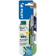 PILOT B2P EcoBall Ocean Plastic - M - blau + blaue Nachfüllpackung - Kugelschreiber