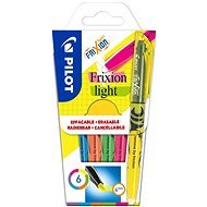 PILOT FriXion Light, Satz mit 6 Farben - Textmarker