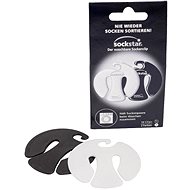 Sockstar Original Sock Clips Black & White - -