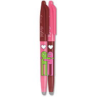 PILOT FriXion Ball Best Friends 07 / 0,35 mm, bordeaux/korallenrosa, Heart - Radierstift