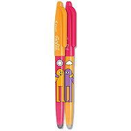 PILOT FriXion Ball Best Friends 07 / 0,35 mm, rosa/aprikosenorange, Cloud - Radierstift