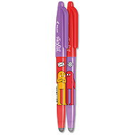 PILOT FriXion Ball Best Friends 07 / 0,35 mm, rot/violett, Flower - Radierstift