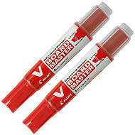 PILOT V-Board Master Chisel 2,2 - 5,2 mm, červený- balení 2 ks - Marker