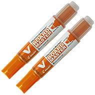 PILOT V-Board Master Chisel 2,2 - 5,2 mm, oranžový, balení 2 ks - Marker