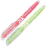 PILOT FriXion Light Natural Colors 1,0 - 3,3 mm, rot und hellgrün, Packung mit 2 St. - Textmarker