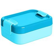 PLAST TEAM Snackbox 12,9x9,5x5cm mit Klik... PH BLAU - Lunchbox
