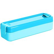 PLAST TEAM snack box 19,2x6,3x5cm with clip. PH MO - Lunch Box
