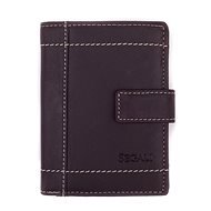 Men's wallet leather Segali 7516L brown - Wallet