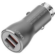 LDNIO Fast Car Charger Micro USB 3.0A Dual Silver - Car Charger