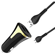 HOCO Z31 Fast Car Charger incl. Micro USB Data Cable, Black - Car Charger