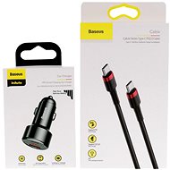 Baseus Magic 45W Fast Car Charger USB-C including Data Cable - Car Charger