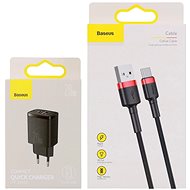 Baseus Compact rychlonabíječka 20W včetně datového kabelu USB-C - Nabíječka do sítě
