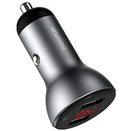 Baseus Smart Fast Car Charger 45W including USB-C Data Cable - Car Charger
