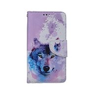TopQ Wallet Phone Case for iPhone 13 Polar Wolf 66350 - Phone Case
