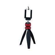 TopQ Table Top Mobile Phone Tripod Black-red - Mini Tripod