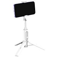 Baseus Oth-AB202 Bluetooth Tripod Selfie Stick White - Selfie Stick