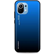 TopQ Cover LUXURY Xiaomi Mi 11 Lite solid rainbow blue 60220 - Phone Cover