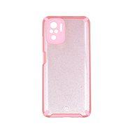 TopQ Cover Xiaomi Redmi Note 10 Armor Glitter Solid Pink 63416 - Phone Cover