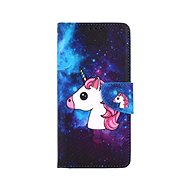 TopQ Case Vivo Y33s book Space Unicorn 68624 - Phone Case
