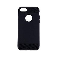 Forcell Cover iPhone 7 Silicone Black 69463 - Phone Cover