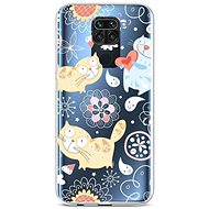 TopQ Cover Xiaomi Redmi Note 9 Silicone Happy Cats 52423 - Phone Cover