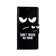 TopQ TopQ Wallet Phone Case for Xiaomi Redmi Note 9 Don't Touch 50605 - Phone Cover