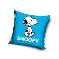 Carbotex Pillowcase Snoopy blue 40 × 40 cm - Pillowcase