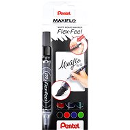 PENTEL Maxiflo Flex-Feel - sada 4 ks - Marker