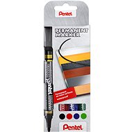 PENTEL N850-4 Permanent Marker - Set of 4 - Markers