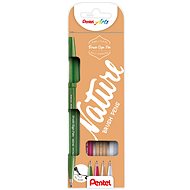 PENTEL Brush Sign Pen SES15N-4 - set of 4 colours - Marker