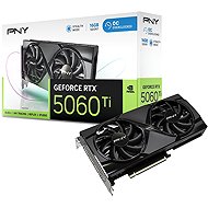 PNY GeForce RTX 5060 Ti 16GB Overclocked Dual Fan - Graphics Card
