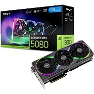 PNY GeForce RTX 5080 EPIC-X RGB Overclocked Triple Fan - Graphics Card